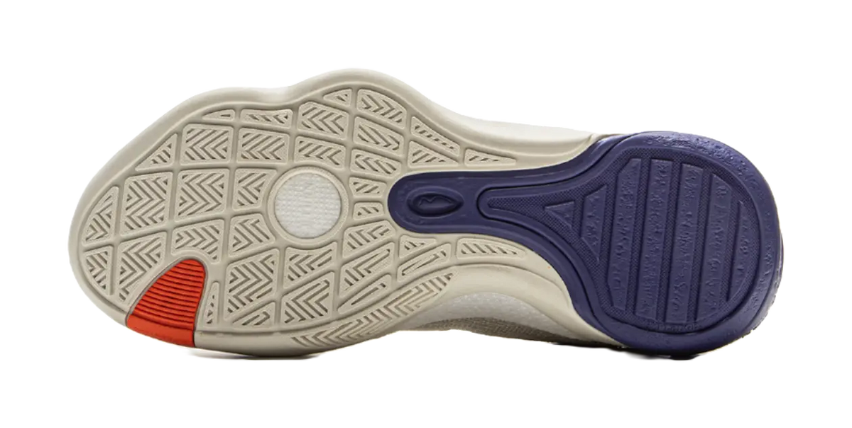 LINING YOUNG Basketball Slip Resistant Cushioning Low Top Childrens Basketball Shoes Silver Birch Gray Kids  vjsneaker.com