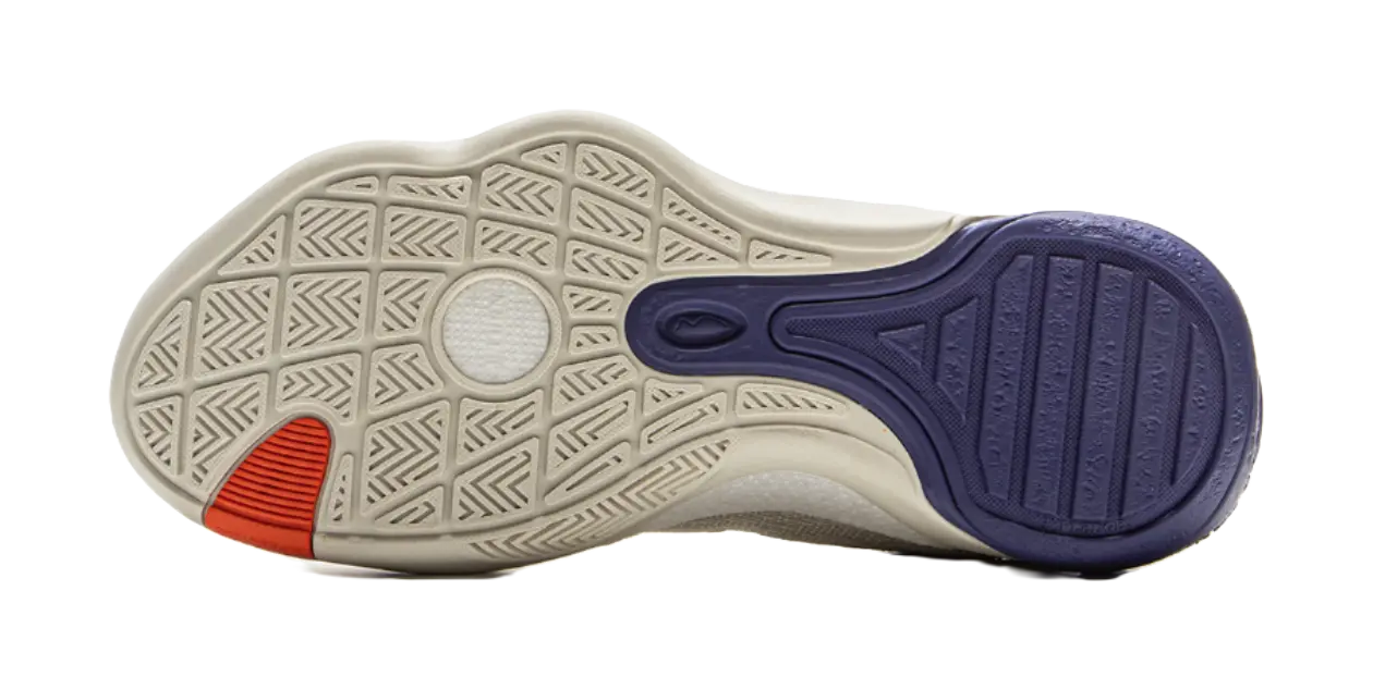 LINING YOUNG Basketball Slip Resistant Cushioning Low Top Childrens Basketball Shoes Silver Birch Gray Kids  vjsneaker.com