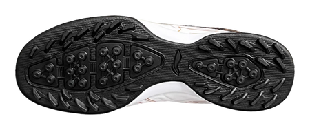 LINING YOUNG Football Anti Slip Wear Resistant Low Top Kids Soccer Shoes Standard White/Antique Gold/Black Kids  vjsneaker.com