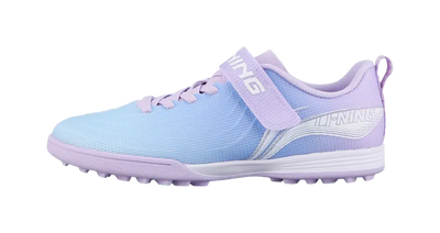 LINING YOUNG Kids Soccer Shoes Blue Purple Kids  VJSNEAKER