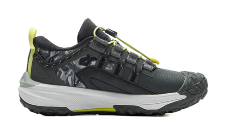 LINING YOUNG Outdoor Cushioning Rebound Support Low-Top Kids Outdoor Shoes Thunderstorm Gray Kids  vjsneaker.com