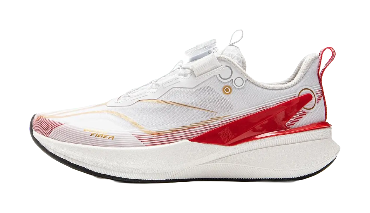 LINING YOUNG Red Hare 8PRO Slip Resistant Cushioning Abrasion Resistant Rebound Breathable Low top Kids Running Shoes  vjsneaker.com