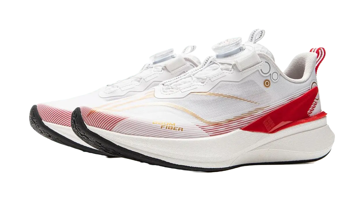 LINING YOUNG Red Hare 8PRO Slip Resistant Cushioning Abrasion Resistant Rebound Breathable Low top Kids Running Shoes  vjsneaker.com