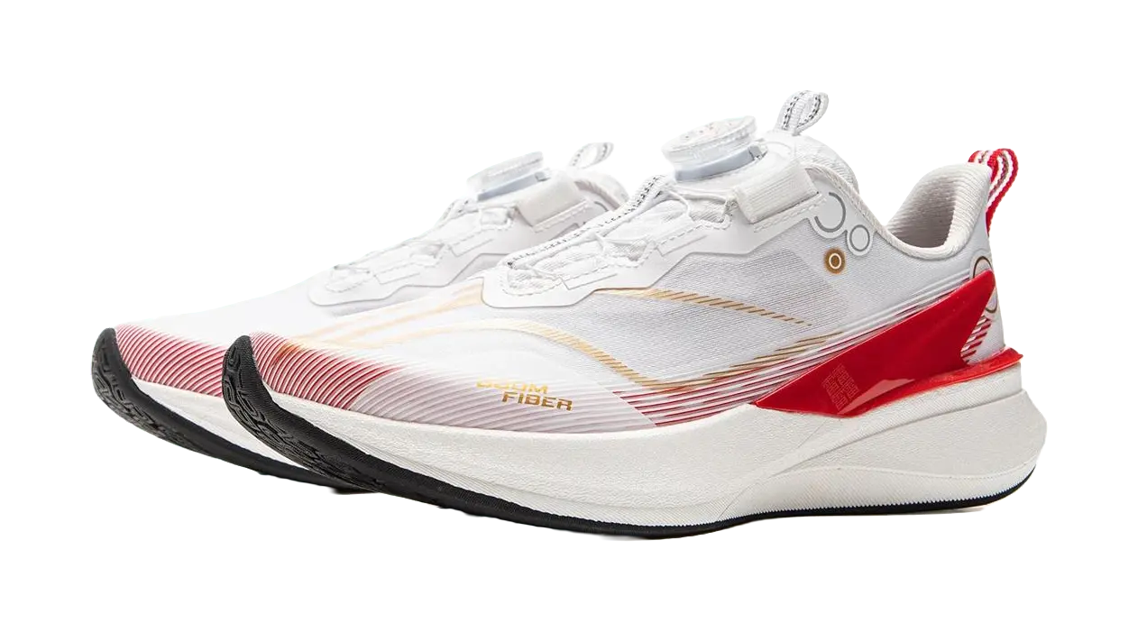 LINING YOUNG Red Hare 8PRO Slip Resistant Cushioning Abrasion Resistant Rebound Breathable Low top Kids Running Shoes  vjsneaker.com