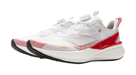 LINING YOUNG Red Hare 8PRO Slip Resistant Cushioning Abrasion Resistant Rebound Breathable Low top Kids Running Shoes  vjsneaker.com