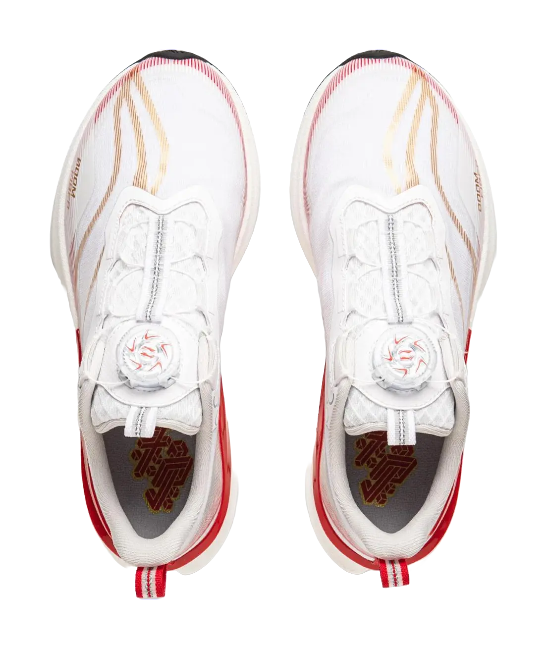 LINING YOUNG Red Hare 8PRO Slip Resistant Cushioning Abrasion Resistant Rebound Breathable Low top Kids Running Shoes  vjsneaker.com