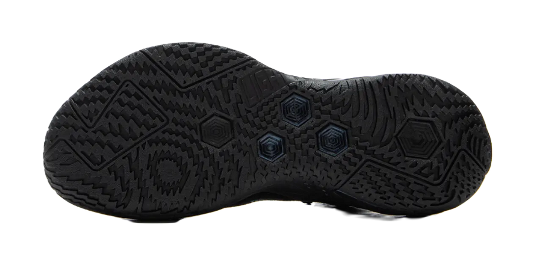 LINING YOUNG Slip Resistant, Abrasion Resistant, Rebound Support Childrens Basketball Shoes Black Kids 