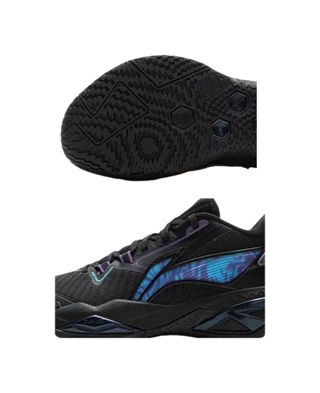 LINING YOUNG Slip Resistant, Abrasion Resistant, Rebound Support Childrens Basketball Shoes Black Kids  vjsneaker.com