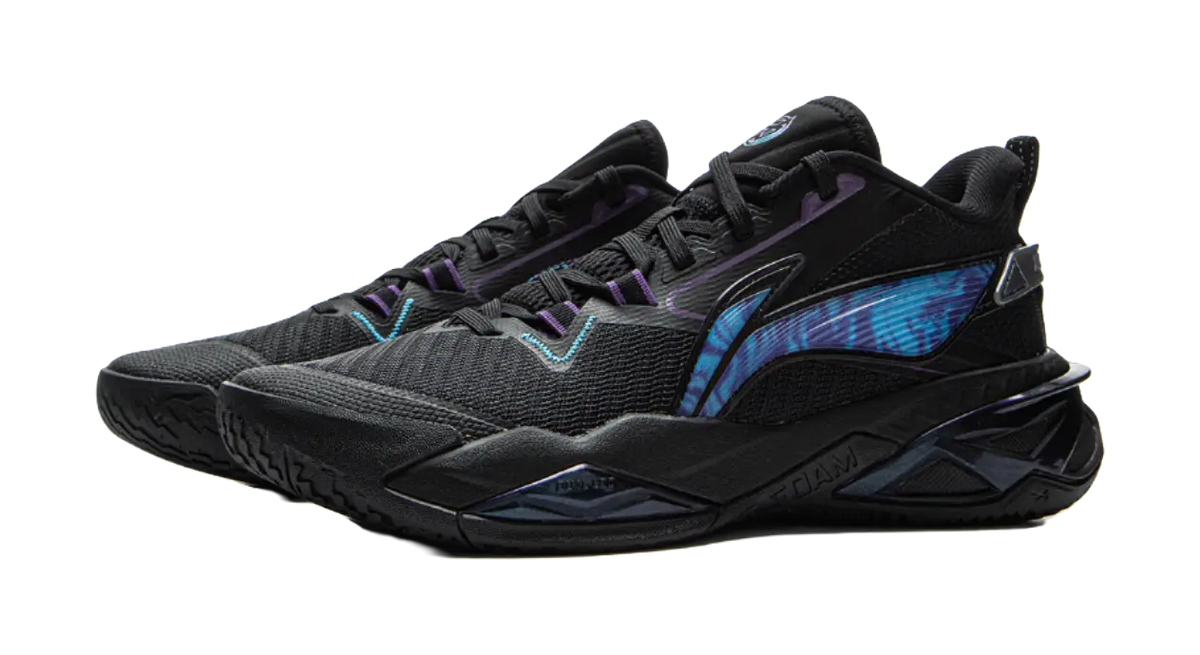 LINING YOUNG Slip Resistant, Abrasion Resistant, Rebound Support Childrens Basketball Shoes Black Kids  vjsneaker.com