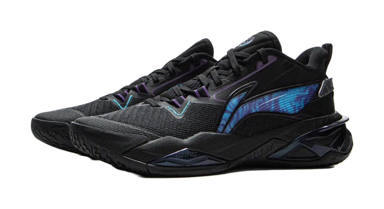 LINING YOUNG Slip Resistant, Abrasion Resistant, Rebound Support Childrens Basketball Shoes Black Kids  vjsneaker.com