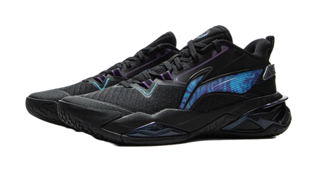 LINING YOUNG Slip Resistant, Abrasion Resistant, Rebound Support Childrens Basketball Shoes Black Kids  vjsneaker.com