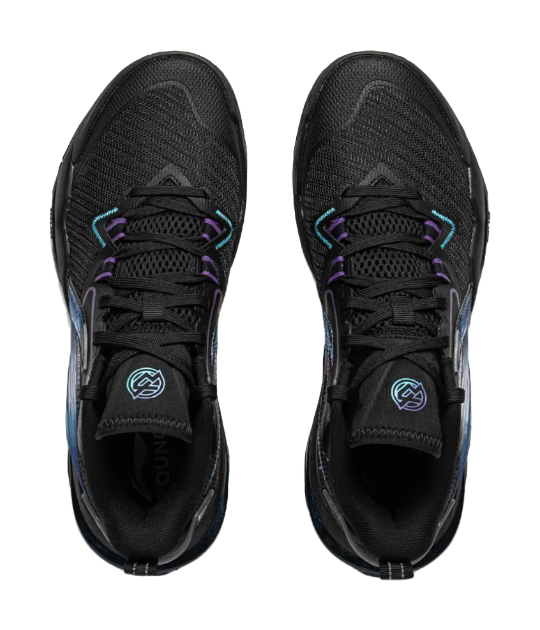 LINING YOUNG Slip Resistant, Abrasion Resistant, Rebound Support Childrens Basketball Shoes Black Kids  vjsneaker.com