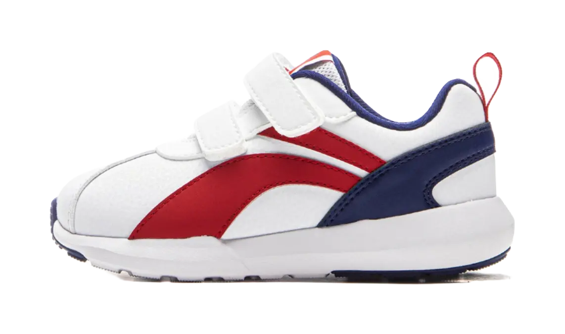 LINING YOUNG Sports Life Collection Casual Shoes White Red Blue Kids  vjsneaker.com