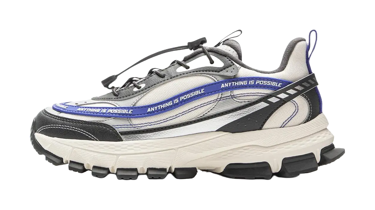 LINING YOUNG Sports Life Collection Kids Lifestyle Shoes Beige Gray Teenagers  vjsneaker.com