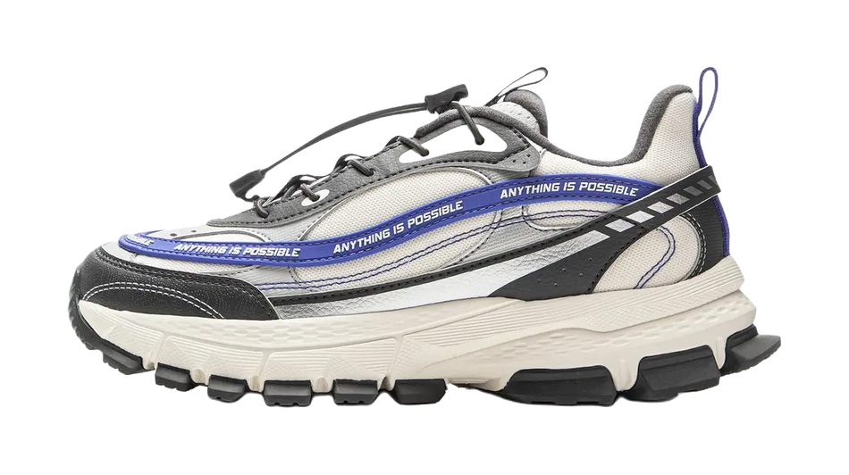 LINING YOUNG Sports Life Collection Kids Lifestyle Shoes Beige Gray Teenagers  vjsneaker.com