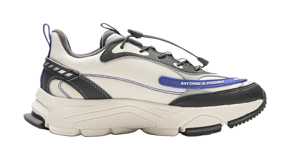 LINING YOUNG Sports Life Collection Kids Lifestyle Shoes Beige Gray Teenagers  vjsneaker.com