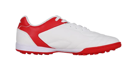 LINING YOUNG TF Slip Resistant Anti Kick Cushioning Low Top Kids Soccer Shoes White Red 