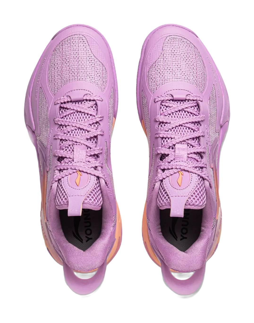 LINING YOUNG Wind Shadow 2.0 Childrens Basketball Shoes Jasmine Purple Teenagers 