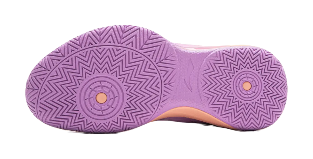 LINING YOUNG Wind Shadow 2.0 Childrens Basketball Shoes Jasmine Purple Teenagers 