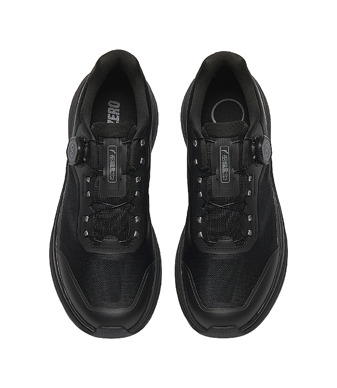 LOOP BURN 2.0 Unisex Low-Top Training Shoes - Cushioned, Breathable & Full Coverage Design Black 