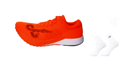 LOOP BURN 2.0 Unisex Low-Top Training Shoes - Durable, Breathable & Strong Grip Orange 