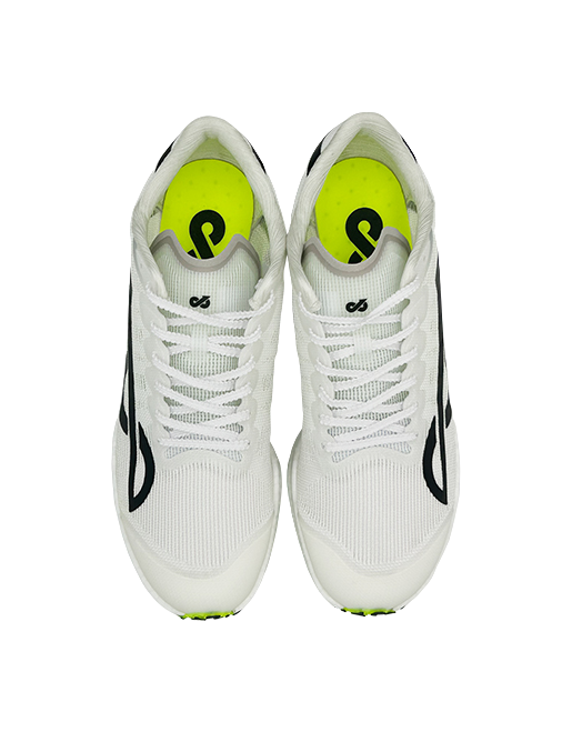 LOOP BURN Low Top Full Length Heterogeneous Carbon Plate Training Running Shoes Unisex Moonlit White 