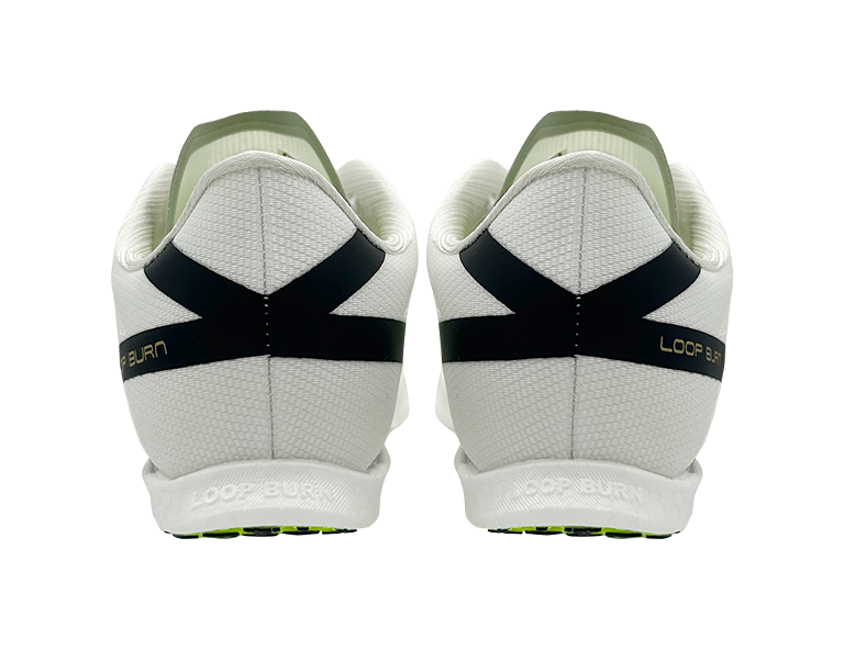 LOOP BURN Low Top Full Length Heterogeneous Carbon Plate Training Running Shoes Unisex Moonlit White 