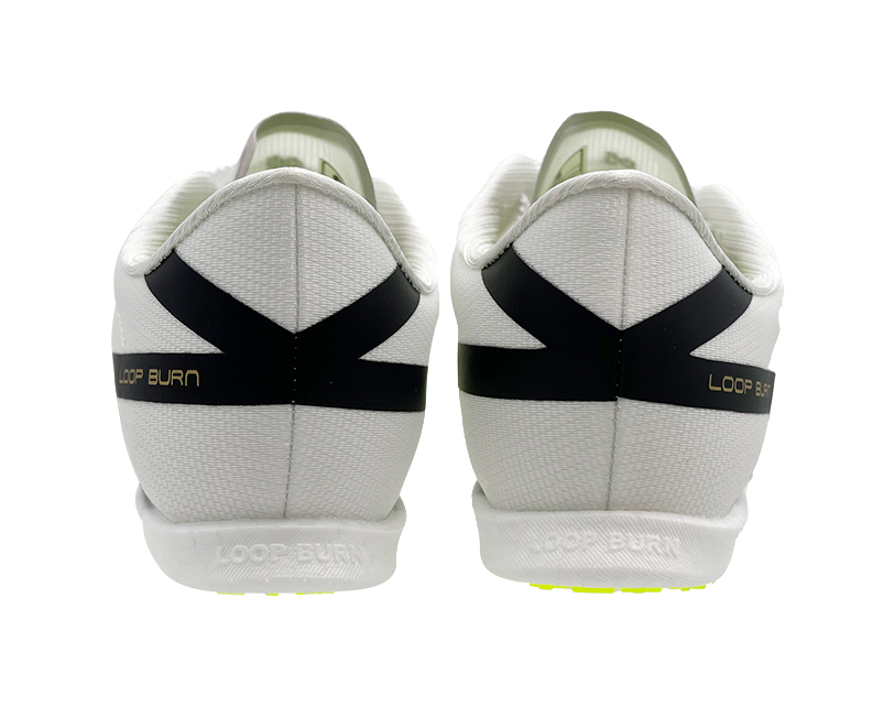 LOOP BURN Low Top Full Length Heterogeneous Carbon Plate Training Running Shoes Unisex Moonlit White 