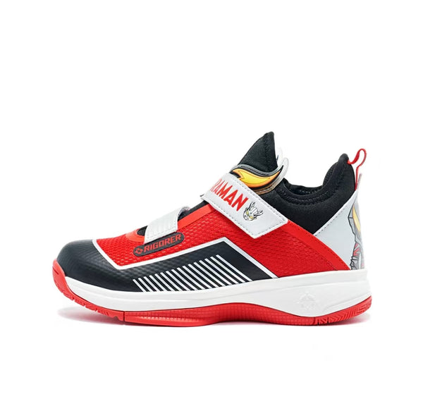 RIGORER X ULTRAMAN Black/Red Kids Basketball Sneakers