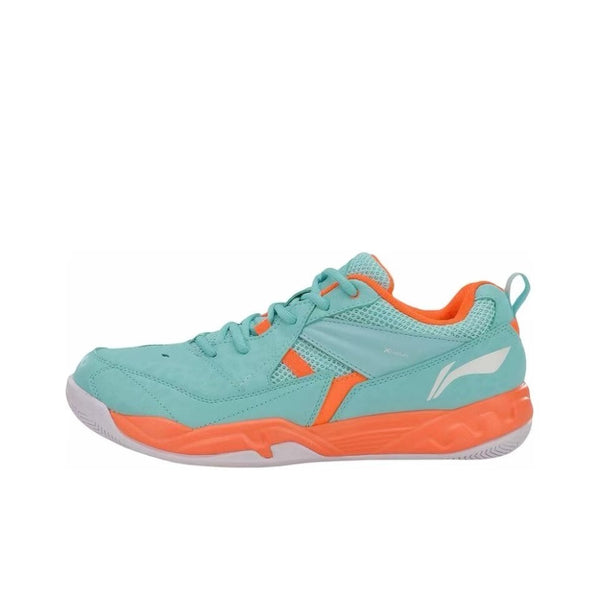 LINING XiaoYu Men's Badminton Training Shoes "Blue/Orange"