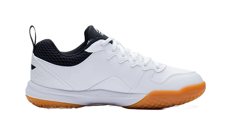 Li Ning Ace 21 V1 Low-Top Badminton Shoes - Slip & Abrasion Resistant Breathable Unisex White Black 