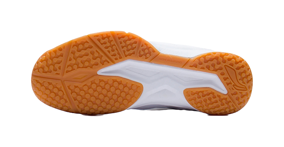 Li Ning Ace 21 V1 Low-Top Badminton Shoes - Slip & Abrasion Resistant Breathable Unisex White Black 