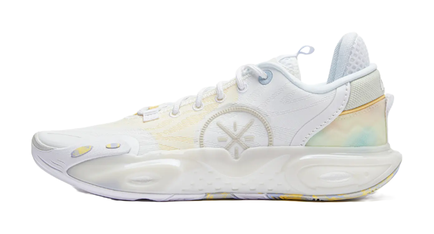 Li Ning All City 12 Basketball Shoes Mens Low top Standard White  vjsneaker.com