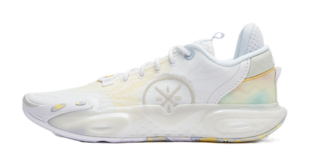 Li Ning All City 12 Basketball Shoes Mens Low top Standard White  vjsneaker.com