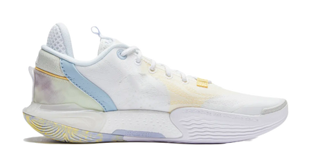 Li Ning All City 12 Basketball Shoes Mens Low top Standard White  vjsneaker.com