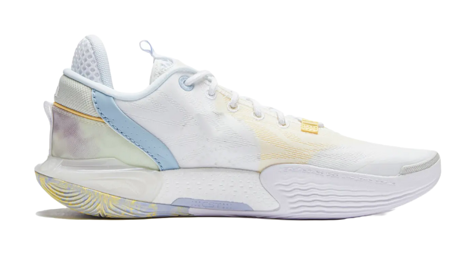 Li Ning All City 12 Basketball Shoes Mens Low top Standard White  vjsneaker.com