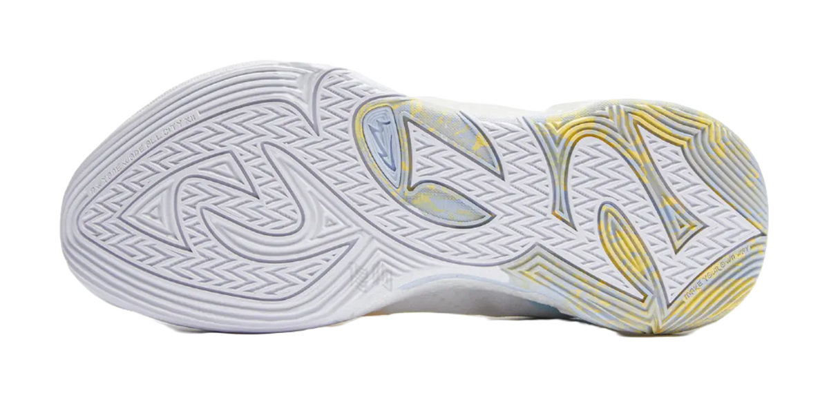 Li Ning All City 12 Basketball Shoes Mens Low top Standard White  vjsneaker.com