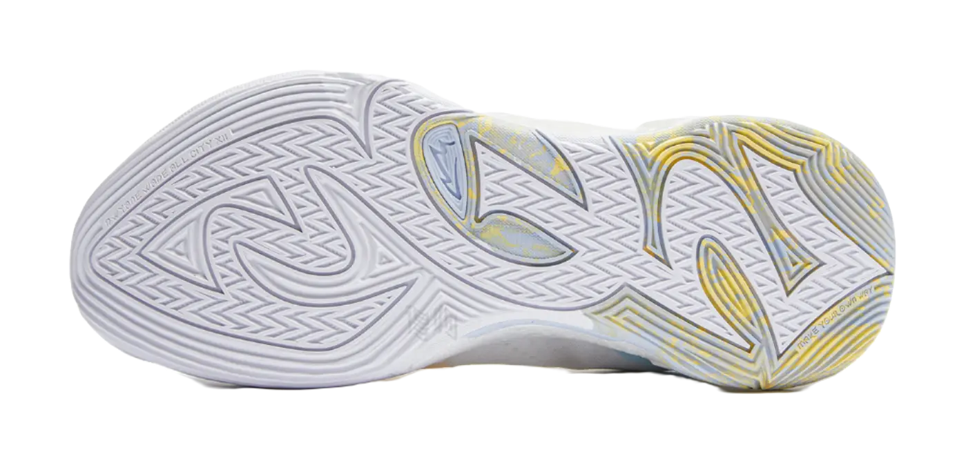 Li Ning All City 12 Basketball Shoes Mens Low top Standard White  vjsneaker.com