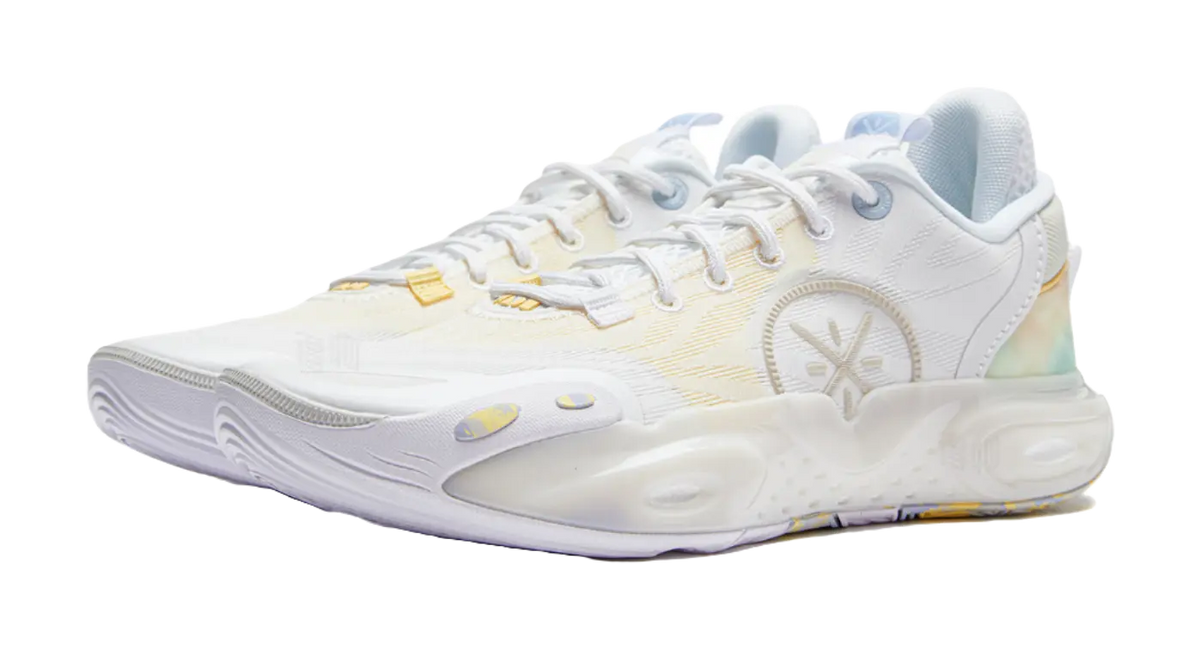 Li Ning All City 12 Basketball Shoes Mens Low top Standard White  vjsneaker.com