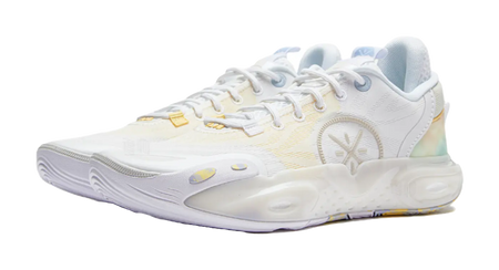 Li Ning All City 12 Basketball Shoes Mens Low top Standard White  vjsneaker.com