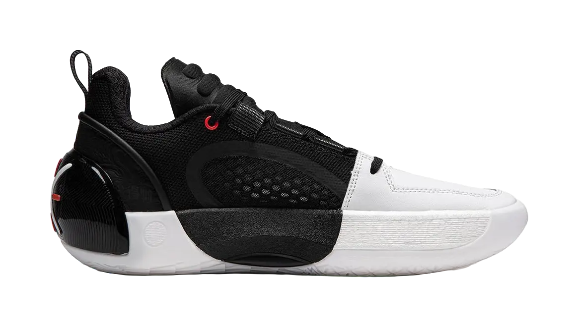 Li Ning All City 12 ENCORE Basketball Shoes Mens Low top Black White  vjsneaker.com