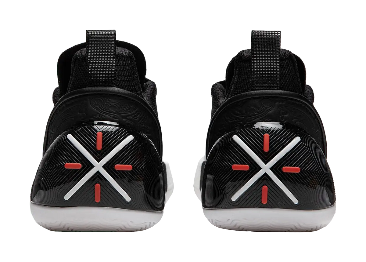 Li Ning All City 12 ENCORE Basketball Shoes Mens Low top Black White  vjsneaker.com