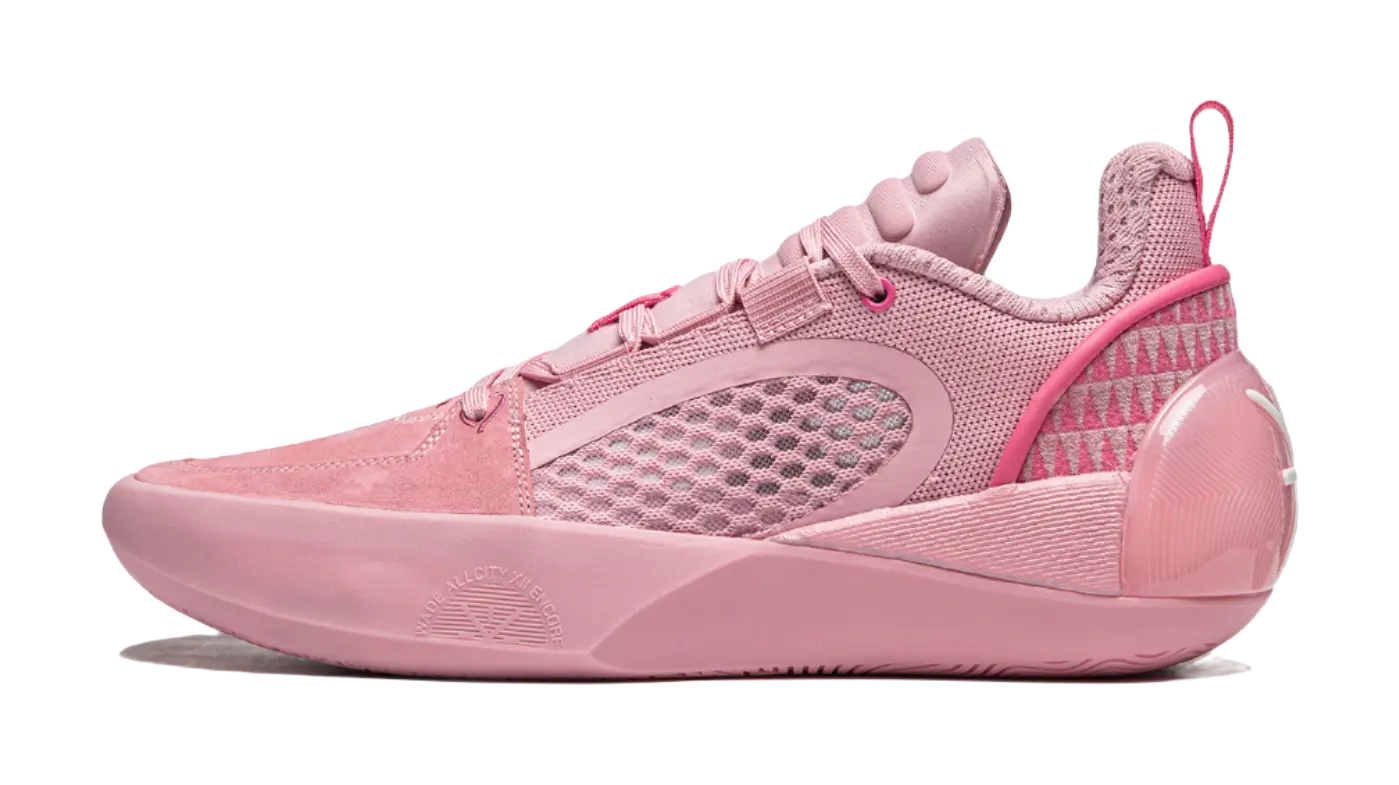 Li Ning All City 12 Encore Basketball Shoes Mens Low top Pink  vjsneaker.com