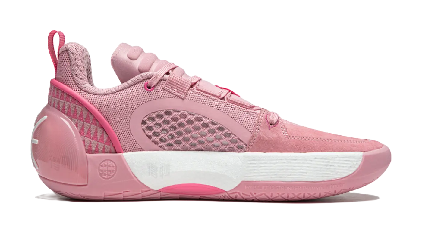 Li Ning All City 12 Encore Basketball Shoes Mens Low top Pink  vjsneaker.com