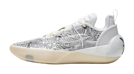 Li Ning All City 12 Encore Basketball Shoes Mens Low top White Black  vjsneaker.com