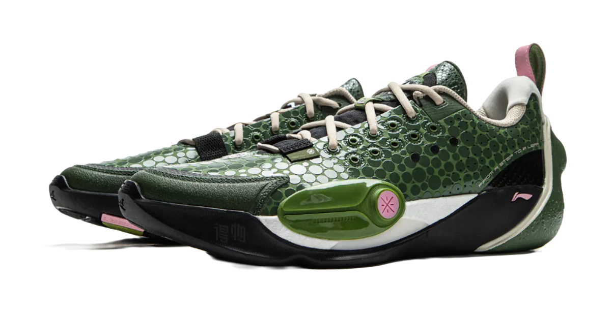 Li Ning All City 13 Basketball Shoes Mens Low top Green  vjsneaker.com