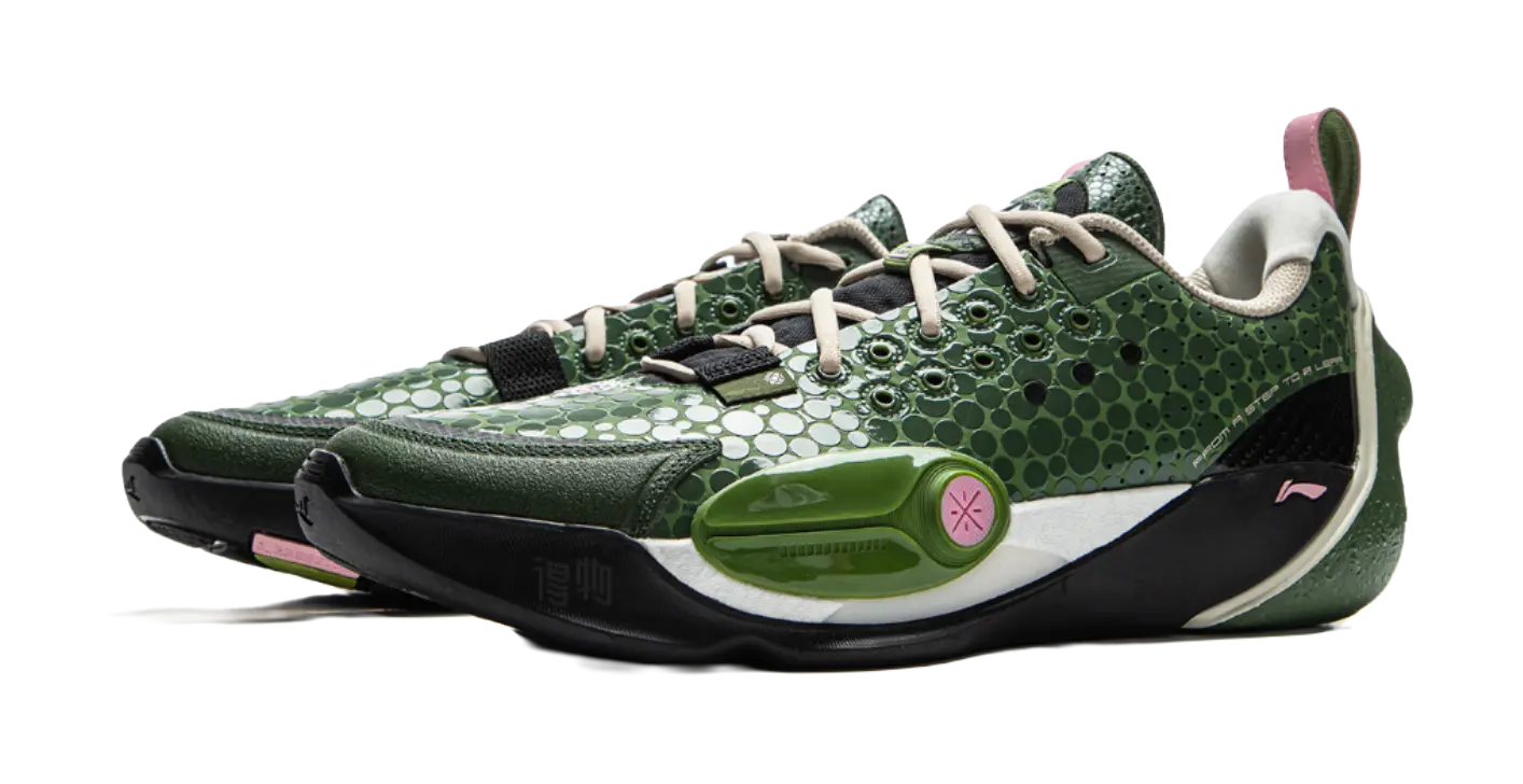 Li Ning All City 13 Basketball Shoes Mens Low top Green  vjsneaker.com