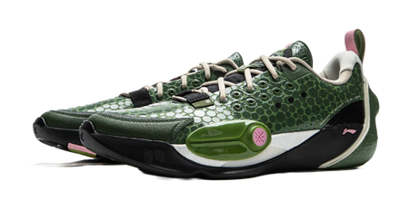 Li Ning All City 13 Basketball Shoes Mens Low top Green  vjsneaker.com