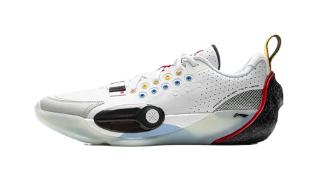 Li Ning All City 13 Basketball Shoes Mens Low top White Black  vjsneaker.com