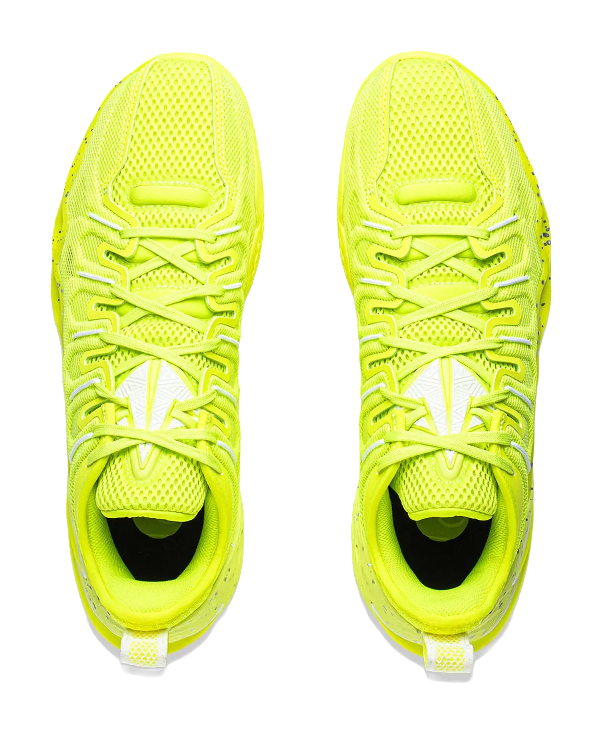 Li Ning Buckets Basketball Shoes Mens Low top Fluorescent Alpha Hydroxy Acids Green  vjsneaker.com